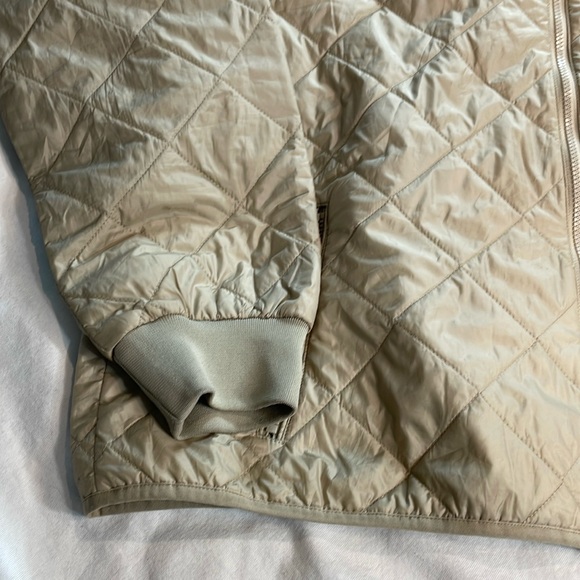 Calvin Klein Men's Quilted Bomber Liner Jacket Cream Size XXL - Picture 4 of 7